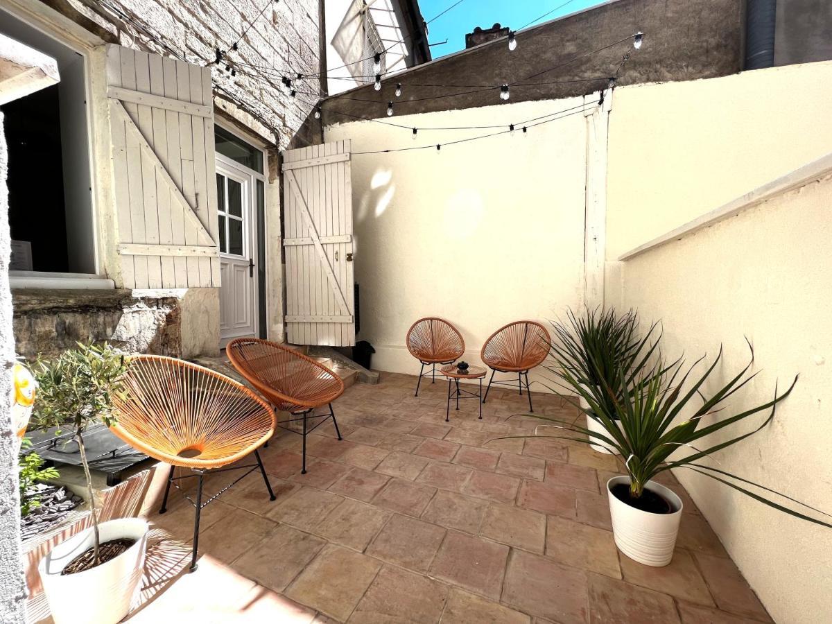 Le Duc - Coeur De Dijon - Avec Terrasse Et Climatisation Apartment Luaran gambar